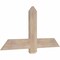 Ekena Millwork Eugene Smooth Timber Gable Bracket, Douglas Fir, 48"W x 24"H x 1 1/2"D x 5 1/2"F, 12/12 Pitch GBW048X24X0206EUG00SDF - alternate 5
